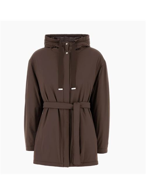 Giubbino in nylon stretch marrone Herno | GC00068DR - 12387SZ.8810